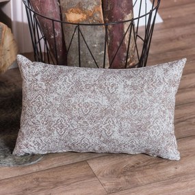 Μαξιλάρι Διακοσμητικό (Με Γέμιση) Ravenna 05 Brown Teoran 30X50 30x50cm Acrylic, Polyester