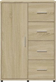 vidaXL Ντουλάπι Sonoma Δρυς 60x31x84 εκ. Επεξεργασμένο Ξύλο