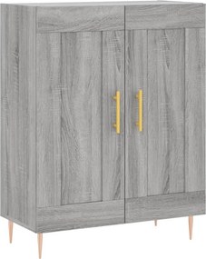 vidaXL Ντουλάπι Γκρι Sonoma 69,5 x 34 x 90 εκ. από Επεξεργασμένο Ξύλο