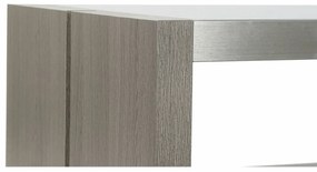 Τραπεζάκι Καφέ DKD Home Decor Κρυστάλλινο Αλουμίνιο Eik (120 x 60 x 37,5 cm)