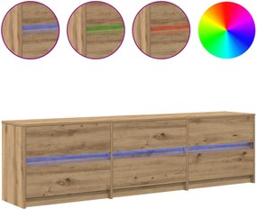 vidaXL Μονάδες TV 2 pcs Artisan Oak Επεξεργασμένο ξύλο