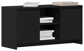 vidaXL Βάση TV Μαύρο 102 x 37.5 x 52.5 εκ Επεξεργασμένο ξύλο