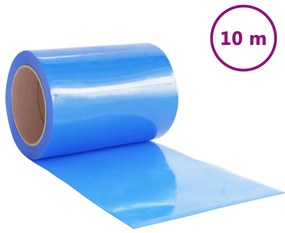 VidaXL Λωριδοκουρτίνα Μπλε 10 μ. 300 χιλ. x 2,6 χιλ. από PVC