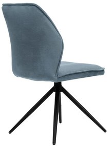 Καρέκλα Τραπεζαρίας Arleta Fylliana Σιέλ 52x46x91 εκ. 2αδα