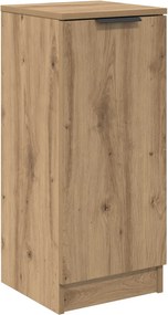 vidaXL Πλαϊνό γραφείο 3 τμχ. Artisan Oak 120 x 30 x 70 cm