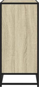 vidaXL Συρταριέρα Sonoma Δρυς 68x35x76 εκ. Επεξεργασμένο Ξύλο