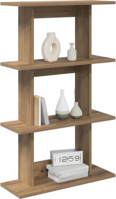 vidaXL Ράφι Τοίχου Επιτοίχιο Artisan Δρυς 56 x 20 x 90 εκ