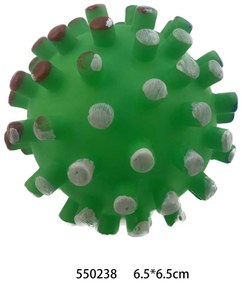 Παιχνίδι σκύλου μπαλάκι μασητικό - 6.5cm - 12pcs - 550238