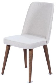 Artekko Puap Καρέκλα Ξύλο Φυσικό Χρώμα Ύφασμα (49x60x90)cm