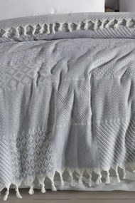 Stewehome Πολυλειτουργική πικέ κουβέρτα διπλού ύπνου 200x230 cm