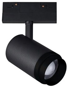 Σποτ Μαγνητικής Ράγας Kona VK/04381/B/ZM/DALI 48V LED 25W 3000K 2639lm Zoom 15°-60° CRI>90 IP20 Dimmable Dali Black VKLed