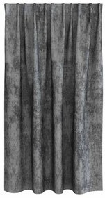 vidaXL Κουρτίνα με κουρτίνες 2 pcs Γκρι 140 x 140 cm Βελούδο