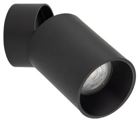 Απλίκα Φωτιστικό Τοίχου GU10 10W IP20 Logan TK Lighting-5372-Μαύρο 5372
