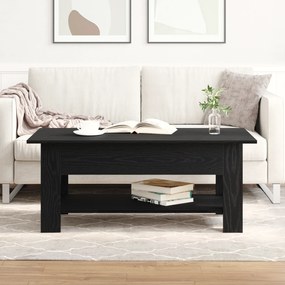 vidaXL Καφετιέρα Μαύρου Δρυς 102x55x42 εκ. Φτιαγμένη από ξύλο