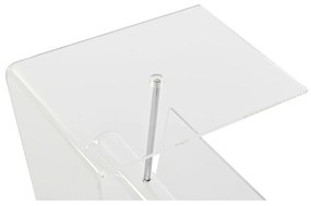 Βοηθητικό Τραπεζάκι DKD Home Decor Διαφανές 40 x 30 x 44 cm