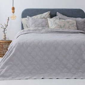 Κουβερλί Μονό (Σετ 160x240) Palamaiki Ifigenia Silver