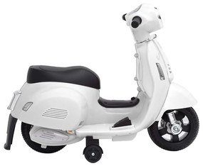 vidaXL Παιχνίδι Ηλεκτρικό Μοτοσικλέτα Vespa GTS300 Λευκό