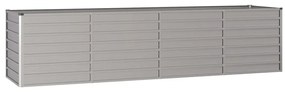 vidaXL Ζαρντινιέρα Σκουριασμένο 320x80x77 εκ. Ατσάλι Σκληρυθέν Αέρα