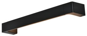 Φωτιστικό Τοίχου ZD810412LEDBK Black Aluminium