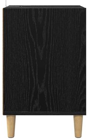 vidaXL Ντουλάπι TV Μαύρη Οξυά 100 x 35 x 55 εκ Επεξεργασμένο ξύλο