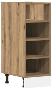 vidaXL Ντουλάπι "Riga" από Τεχνητό Δρυ 30x44,5x81,5 εκ. από Τεχνητό Ξύλο