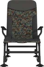 vidaXL Καρέκλα Ψαρέματος με Μπράτσα Πτυσσόμενη Παραλλαγή