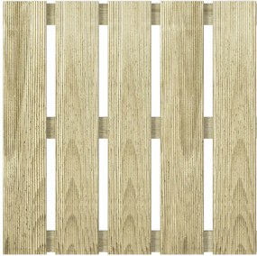 vidaXL Πλάκα Κατασκευής 30 pcs Πράσινο 50 x 50 cm