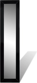 vidaXL Καθρέφτες Μαύρο Γυαλί