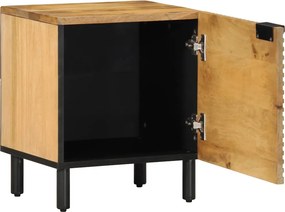 vidaXL Κομοδίνα 2 τεμάχια καφέ 40x33x46 cm από μασίφ ξύλο Mango