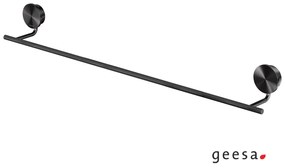 GEESA Opal Πετσετοκρεμάστρα σταθερή 66εκ Black Brushed Pvd