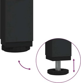 vidaXL Τραπέζι Κονσόλα Sonoma Δρυς 145x22,5x75 εκ. Επεξεργασμένο Ξύλο