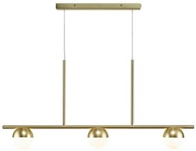 Κρεμαστό Φωτιστικό Οροφής 3xG9 5W IP20 Contina Nordlux-2010953035-Ορείχαλκος 2010953035