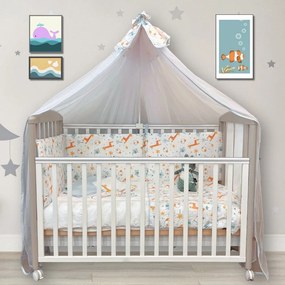Προίκα Μωρού Giraffe (Σετ 6τμχ) Multi Funna Baby 100% Cotton