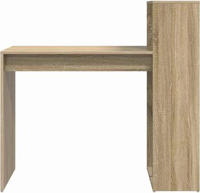 vidaXL Γραφείο Δρύς Sonoma 108 x 55 x 103.5 εκ. Επεξεργασμένο ξύλο