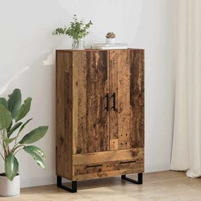 vidaXL Highboard Παλιό Ξύλο 69,5 x 30 x 115 εκ Επεξεργασμένο ξύλο