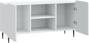 vidaXL Ντουλάπι TV Λευκό 102 x 34,5 x 52 εκ Επεξεργασμένο Ξύλο