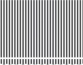 vidaXL Τέντα Πτυσσόμενη Ανθρακί / Λευκή 3 x 2,5 μ. Ύφασμα / Αλουμίνιο