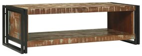 vidaXL Τραπεζάκι σαλονιού 120 x 50 x 38 εκ Μασίφ ανακυκλωμένο ξύλο