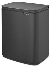 Brabantia 1008870 Κάδος Απορριμμάτων Bo Small 12L, Mineral Infinite Grey