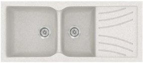 Sanitec Classic 323 Metallic Ice Νεροχύτης