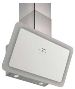 Pyramis Vetrio Inox Απορροφητήρας Με Λευκό Γυαλί 60cm 065039201