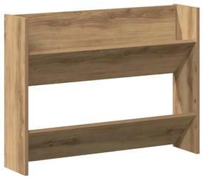 vidaXL Ντουλάπες παπουτσιών τοίχου artisan δρυς Επεξεργασμένο ξύλο