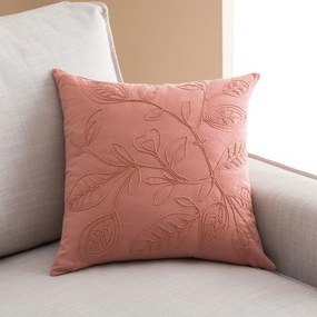 Μαξιλαροθήκη Διακοσμητική Pale 381/ 17 Apple Pink Gofis Home 43X43 100% Cotton