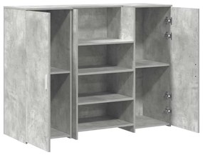 vidaXL Γραφείο υποδοχής 135x50x103,5 εκ. Επεξεργασμένο Ξύλο
