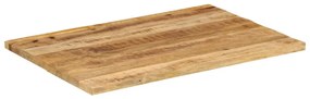 vidaXL Επιφάνεια Τραπεζιού 25-27 χιλ. 90x60 εκ. από Μασίφ Ξύλο Μάνγκο
