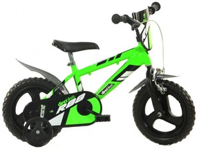 R88 12 Inch 21 cm Boys Fixed Gear GreenDino
