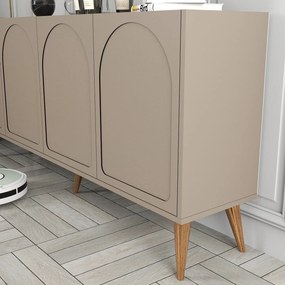 Κονσόλα Atlas / Καρυδί FORA 180x35x81