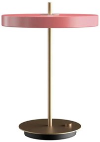 Φωτιστικό Επιτραπέζιο Asteria 2436 Φ31x41,5cm Dim Led 600lm 13W 3000K Rose-Brass Umage