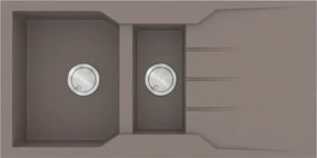 Sanitec Ultra Granite 802 (100x50) - Γρανιτένιος νεροχύτης - Sienna