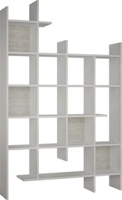 Βιβλιοθήκη Λευκό FRETRE 122x25.5x188